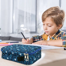 Carica l'immagine nel visualizzatore di Gallery, EDATOFLY 72 Slot Matite Astuccio Multifunzione Grande Astuccio Borsa Matite per Ragazzi e Ragazze (Blu Scuro)
