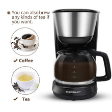 Carica l'immagine nel visualizzatore di Gallery, Aigostar Chocolate 30HIK - Macchina per caffe' 10 Tazze, 30HIK, Black - Ilgrandebazar