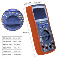 Carica l'immagine nel visualizzatore di Gallery, Kuman Multimetro Digitale TRMS 6000 Conti, Tester Upgraded - Ilgrandebazar