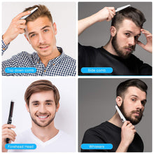 Carica l'immagine nel visualizzatore di Gallery, Piastra Barba Uomo, BHY Riscaldamento Veloce Pettine 20W... - Ilgrandebazar