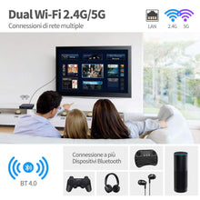 Carica l'immagine nel visualizzatore di Gallery, WiMiUS TV Box Android 9.0 4GB RAM 32GB ROM, Smart Dual WIFI 2.4/5G,... - Ilgrandebazar