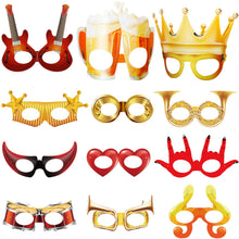 Carica l'immagine nel visualizzatore di Gallery, 14 Pezzi Maschere Mardi Gras Maschera Divertente Parata del... - Ilgrandebazar
