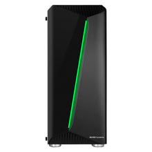 Carica l'immagine nel visualizzatore di Gallery, Mars Gaming MCX, custodia PC ATX, vetro temperato, ventola RGB DUAL RING Nero - Ilgrandebazar