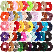 Carica l'immagine nel visualizzatore di Gallery, Wanxida 50 Pezzi Elastici per Capelli in Velluto, Scrunchies Velluto,... - Ilgrandebazar