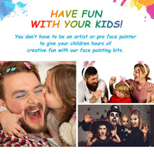 Carica l'immagine nel visualizzatore di Gallery, Truccabimbi Kit Trucchi Carnevale Bambini Colori Trucco - Ilgrandebazar