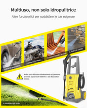 Carica l'immagine nel visualizzatore di Gallery, oasser Idropulitrice Elettrica ad Alta Pressione 1400W 125 Bar 380L/H,... - Ilgrandebazar