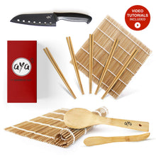 Carica l'immagine nel visualizzatore di Gallery, AYA Kit di Sushi bambù con Coltello Chef - Video Tutorial Online -... - Ilgrandebazar