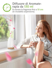 Carica l'immagine nel visualizzatore di Gallery, VicTsing 150ml Diffusore di Oli Essenziali, Aromi con Legno - Ilgrandebazar