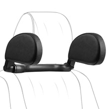 Carica l'immagine nel visualizzatore di Gallery, Cozywind Auto Collo Cuscino Retraibile Supporto PU Leather Nero - Ilgrandebazar