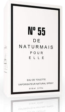 Carica l'immagine nel visualizzatore di Gallery, N°55 Eau De Parfum Intense 100 ml. Compatibile con N°5, Profumo Equivalente Donna Chan. N°5