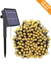 Carica l'immagine nel visualizzatore di Gallery, Kolpop Luci Solari Esterno, 240LED Catena Luminosa Esterno Solare Luce... - Ilgrandebazar