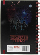 Carica l'immagine nel visualizzatore di Gallery, Stranger Things Notebook a Spirale, Multicolore, A5