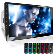 Carica l'immagine nel visualizzatore di Gallery, XOMAX XM-2V1004 Autoradio con Schermo Touch Screen XXL regolabile Multicolore