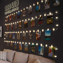 Carica l'immagine nel visualizzatore di Gallery, Luci Per Foto,Litogo 10M 100LED Lucine Led Decorative Camere Bianco Caldo - Ilgrandebazar