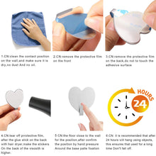 Carica l'immagine nel visualizzatore di Gallery, Huker Ganci per Termoarredo Bagno 6 Pezzi di Appendini e 6... - Ilgrandebazar