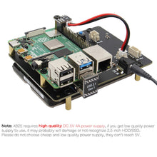 Carica l'immagine nel visualizzatore di Gallery, Raspberry Pi 4 SATA, raspberry 4 Modello B X825 da 2.5 pollici SATA... - Ilgrandebazar