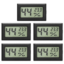 Carica l'immagine nel visualizzatore di Gallery, EEEKit 5-Pack LCD digitale temperatura umidità misuratore termometro, 5-pack - Ilgrandebazar