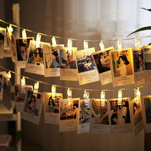 Carica l'immagine nel visualizzatore di Gallery, Cookey LED Foto Clip Stringa Illuminazione - 40 Clips 5M 3 AA Batterie - Ilgrandebazar