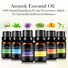 Carica l'immagine nel visualizzatore di Gallery, Oli Essenziali per Diffusori, Aiemok 100% Puro Olio Essenziale 6 Pezzi - Ilgrandebazar
