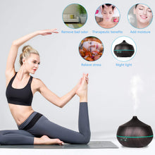 Carica l'immagine nel visualizzatore di Gallery, Tenswall 400ml Umidificatore con 7 Colori Cambiato di Luce LED,Diffusore... - Ilgrandebazar