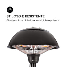 Carica l'immagine nel visualizzatore di Gallery, Blumfeldt Heat Guard Blackline Delicate - Riscaldamento da 1500 W Nero - Ilgrandebazar