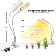Carica l'immagine nel visualizzatore di Gallery, Upgrade 50w Sunlike LED Grow lampada con A - Plant Light With Timer - Ilgrandebazar