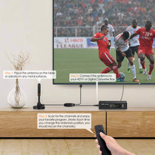 Carica l'immagine nel visualizzatore di Gallery, Bqeel Antenna tv interna per digitale terrestre HDTV digitale... - Ilgrandebazar