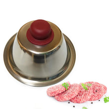 Carica l'immagine nel visualizzatore di Gallery, Kerafactum Burger Cloche Copertura per Hamburger Cheeseburger Steak argento - Ilgrandebazar