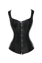 Carica l'immagine nel visualizzatore di Gallery, COMFREE Bustino Donna Gotico Vintage Similpelle Cincher Osso M, Nero - Ilgrandebazar