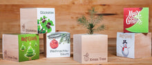 Carica l'immagine nel visualizzatore di Gallery, Extragifts ecocube Caffè - piante nel cubo di legno verde - Ilgrandebazar