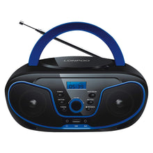 Carica l'immagine nel visualizzatore di Gallery, LONPOO Radio Portatile Boombox, Lettore CD / MP3 Bambini con USB, Nero 1 - Ilgrandebazar