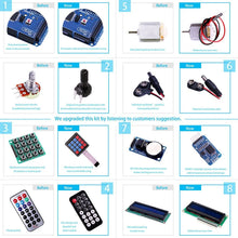 Carica l'immagine nel visualizzatore di Gallery, Elegoo MEGA2560 R3 Lo Starter Kit più Completo con Tutorial Italiano Compatibile con i Progetti IDE di Arduino