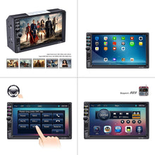 Carica l'immagine nel visualizzatore di Gallery, LSLYA Auto Radio Dual 2 Din Car Stereo Schermo Bluetooth 7 black - Ilgrandebazar