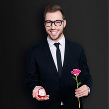 Carica l'immagine nel visualizzatore di Gallery, FORGIFTING Fiore di Vera Rosa Placcata con Oro 24K, Rose Conservate - Ilgrandebazar