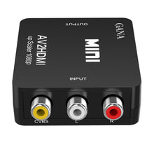 Carica l'immagine nel visualizzatore di Gallery, GANA Adattatore RCA a HDMI, Mini a a HDMI