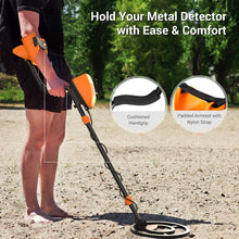 Carica l'immagine nel visualizzatore di Gallery, FLOUREON Metal Detector Professionale Funzione Pinpointer 3 Mode 3028 black - Ilgrandebazar