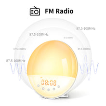 Carica l'immagine nel visualizzatore di Gallery, Wake Up Light, Luce Sveglia Funzione di Registrazione 9 Suoneria 30 Livelli... - Ilgrandebazar