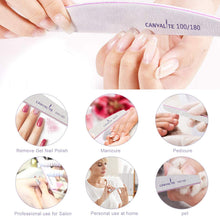 Carica l'immagine nel visualizzatore di Gallery, Set 10 Lime per Unghie 100 180, Canvalite Lime Unghie Professionali