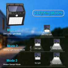 Carica l'immagine nel visualizzatore di Gallery, Luce solare esterna, SEZAC [42 LED / 3 modalità] Confezione Da 6 - Ilgrandebazar
