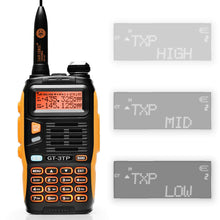 Carica l'immagine nel visualizzatore di Gallery, Baofeng GT-3 MARK II Dual Band UHF / VHF Two 1 pc+1 microfono, arancione/nero - Ilgrandebazar