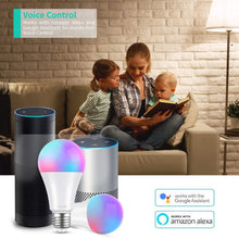 Carica l'immagine nel visualizzatore di Gallery, Lampadina Smart Alexa E27 10W con Luci Calde/Fredde e RGB 2700-6500K...