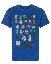 Carica l'immagine nel visualizzatore di Gallery, Minecraft Sprites Ragazzi T-Shirt (Viola, 7-8 Years) - Ilgrandebazar