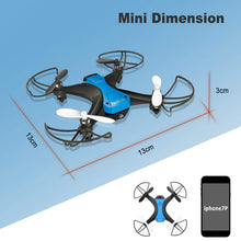 Carica l'immagine nel visualizzatore di Gallery, tech rc Mini Drone Facile da Pilotare con Due Batterie Funzione di Un Small - Ilgrandebazar