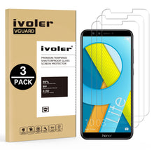 Carica l'immagine nel visualizzatore di Gallery, ivoler [3 Pack] Pellicola Vetro Temperato per Huawei Honor 9 Lite [Garanzia... - Ilgrandebazar