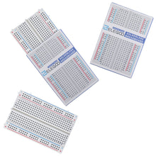 Carica l'immagine nel visualizzatore di Gallery, Elegoo 3PCS Breadboard con 400 Punti, 4 Linee di Set 3 (400 points X 3) - Ilgrandebazar