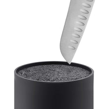 Carica l'immagine nel visualizzatore di Gallery, SILBERTHAL Ceppo portacoltelli Vuoto Universale - Blocco Nero - Ilgrandebazar