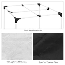 Carica l'immagine nel visualizzatore di Gallery, Finether Kit Grow Box 60cm x x 140cm Tende per 60 x 60 x - Ilgrandebazar