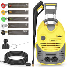 Carica l'immagine nel visualizzatore di Gallery, oasser Idropulitrice ad Alta Pressione a Freddo, 1600W, 140bar, 420L/H di... - Ilgrandebazar