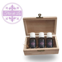 Carica l'immagine nel visualizzatore di Gallery, Olio Essenziale Flor De Lis Di Lavanda Puro, Set 3 bottiglie 10ml,... - Ilgrandebazar