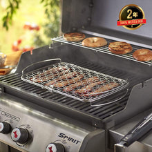 Carica l'immagine nel visualizzatore di Gallery, Weber 6471 - Graticola da pesce - Grande 46 x 28,4 cm, Inox